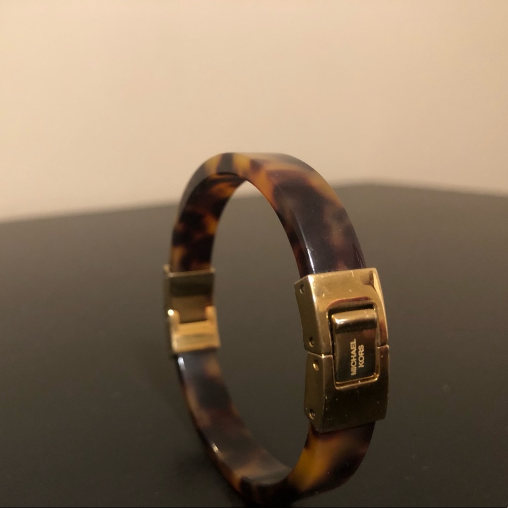 Michael Kors Tortoise & Gold cuff/bracelet